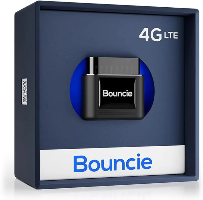 Bouncie GPS Tracker for Vehicles with Real-Time Location, Route History, Speed Monitoring, Geo-Fence & Accident Notifications - for Fleets & Family - Cancel Anytime - Main Image