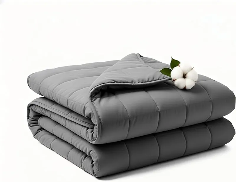 Weighted Blanket 15lbs 60"x80" Queen Size for Adults, Heavy Throw Blanket - Main Image
