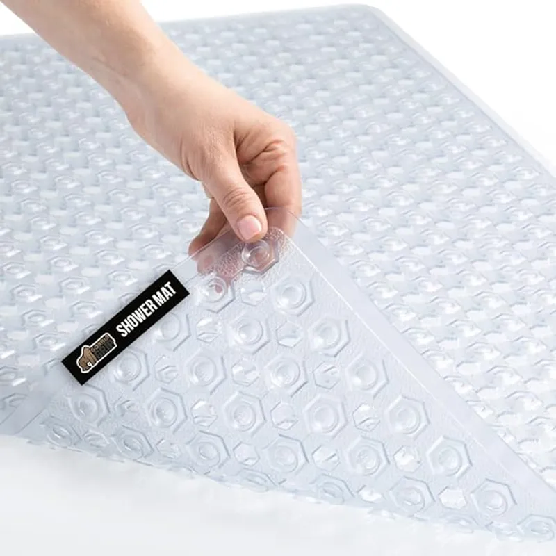 GORILLA GRIP Patented Bath Tub Shower Mat - Easy to Clean and Stay in Place - Main Image