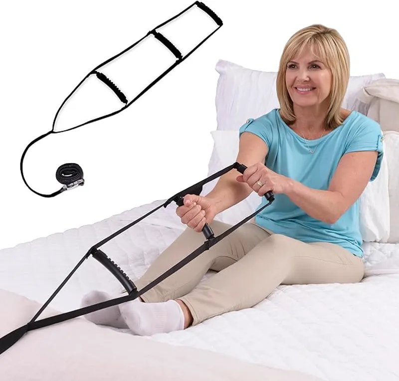 Stander BedCaddie, Pull-Up Assist Bed-Ladder with Non-Slip Handles for Adults, Seniors, and Elderly - Main Image