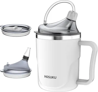 Spill-Proof Cup for Elderly - Effortless Hydration - Main Image